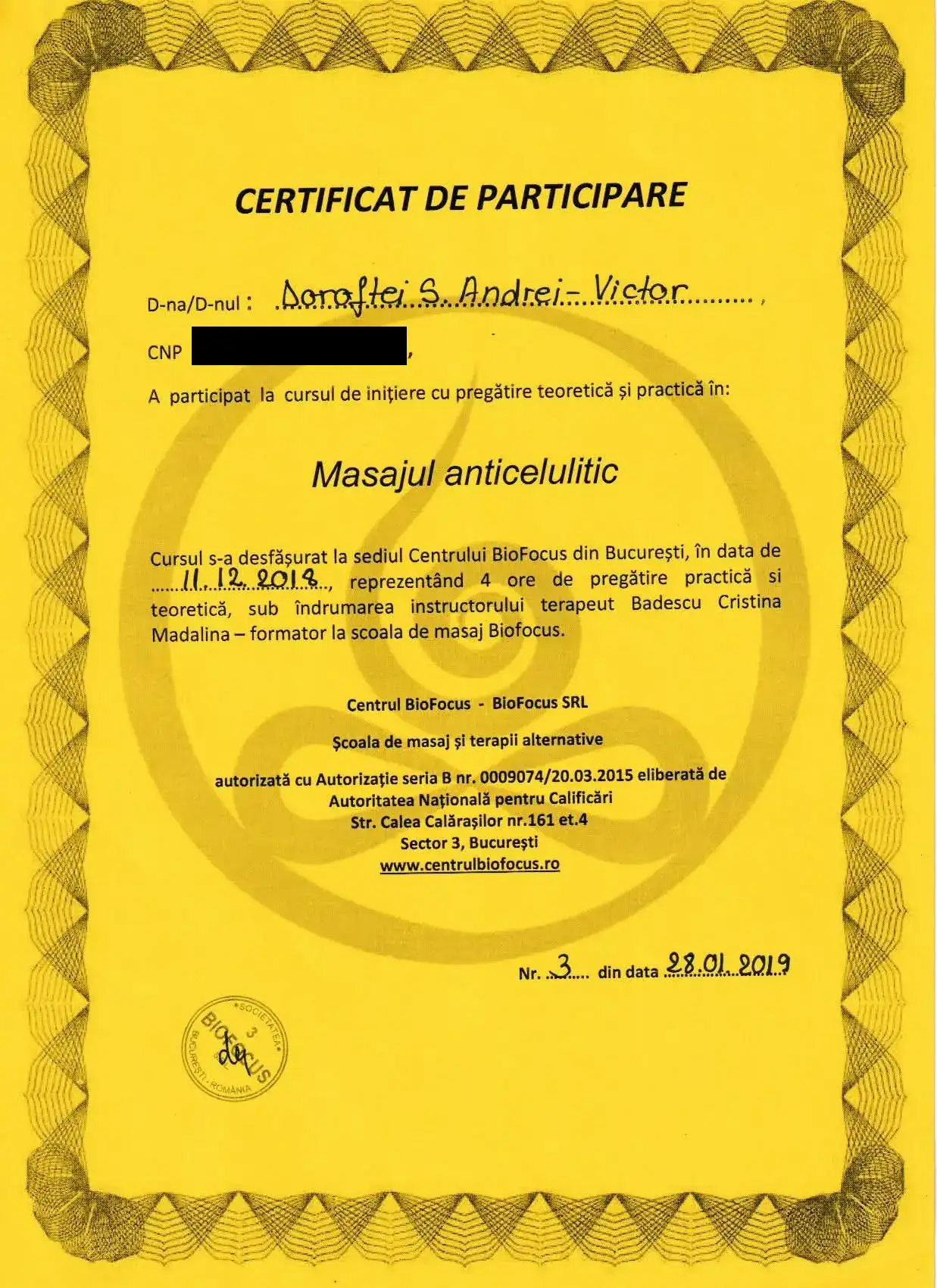 Programare rapidă la kinetoterapie